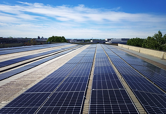 Sistema solar comercial